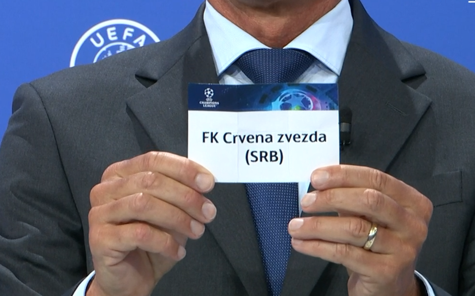 ŽREB ZA LIGU ŠAMPIONA: Zvezda u grupi sa šampionom Evrope i osvajačem Superkupa Nemačke! Sreća u četvrtom šeširu!