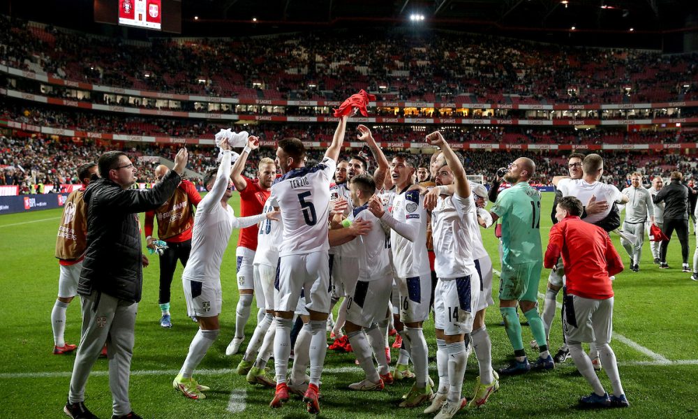 „ORAO“ SLETEO NA BANOVO BRDO Srpski reprezentativac gleda utakmicu Čukarički – Spartak (FOTO)