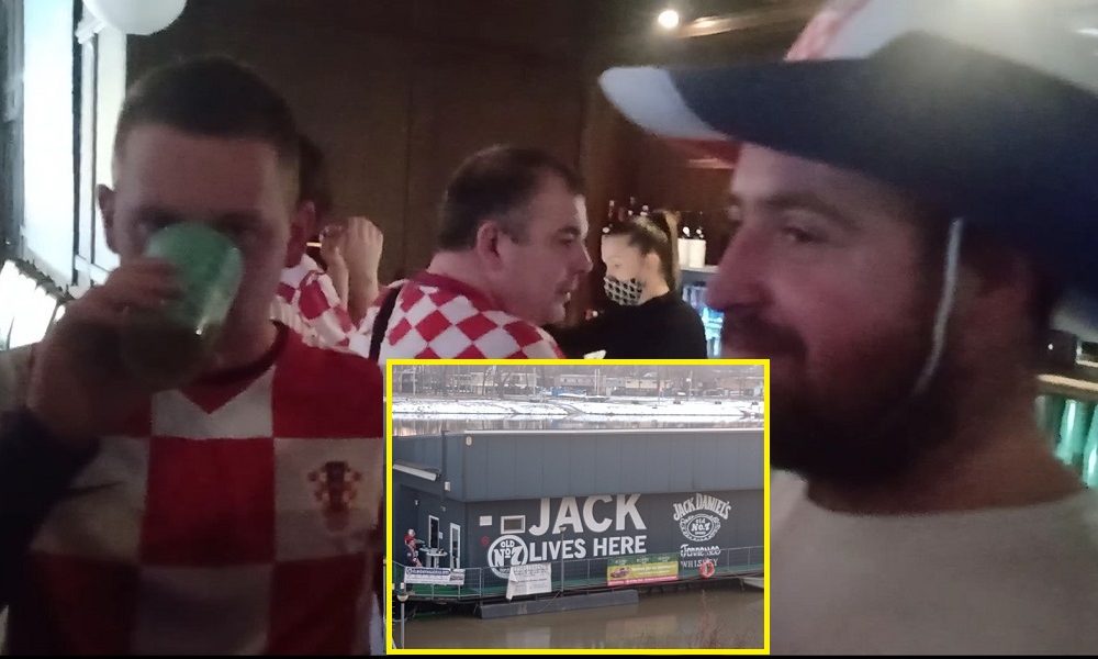 U GROTLU MaxBet sport u fan zoni navijača Hrvatske uoči meča sa Srbijom (VIDEO)