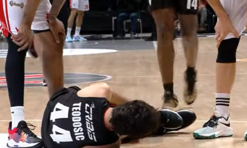 NEVOLJA Teodosić ležao na parketu u bolovima, stepen povrede još nije poznat (VIDEO)