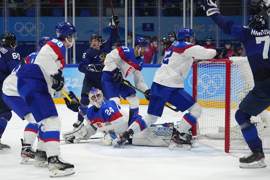 Hokejaši Finske u finalu Olimpijskih igara