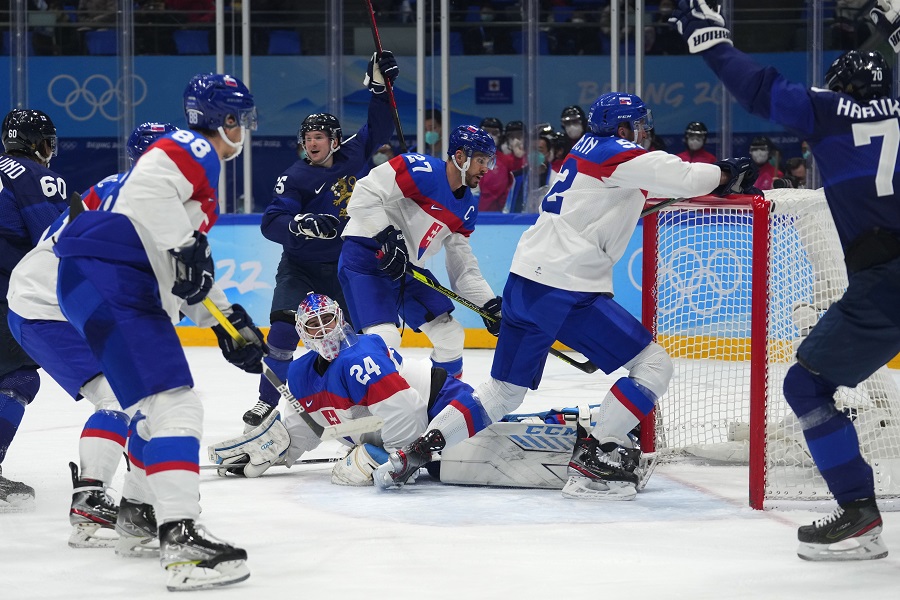 Hokejaši Finske u finalu Olimpijskih igara