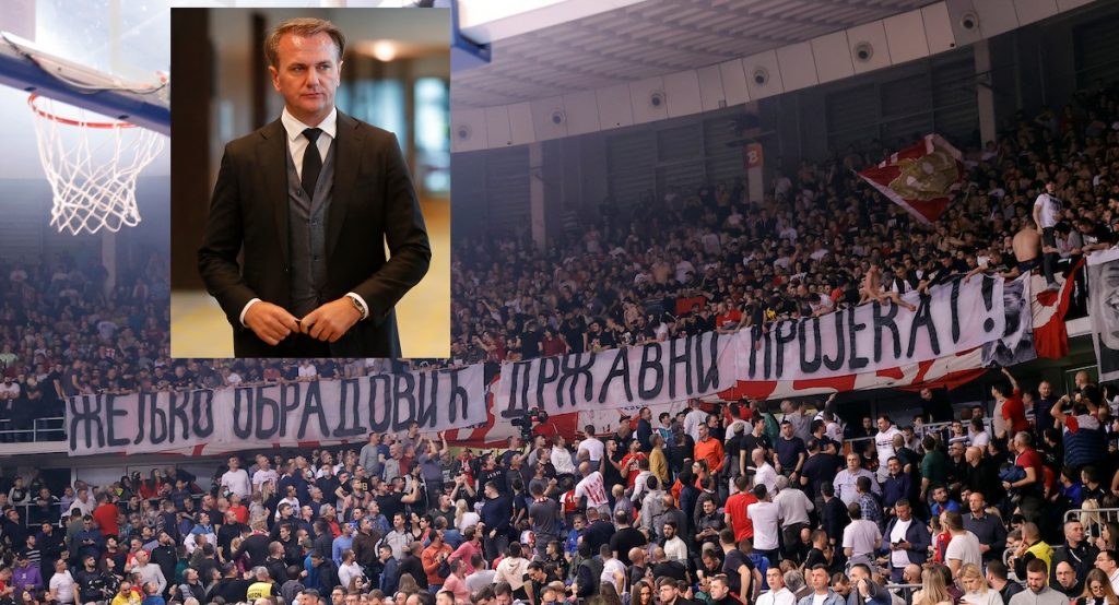 Mijailović o bakljama i transparentu: Bolje meni… Naručeno, sramno!