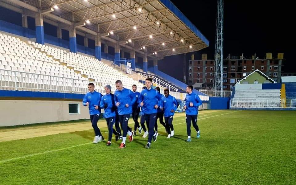 Osvojili bod u Nišu, pa po povratku odmah odradili trening na svom stadionu