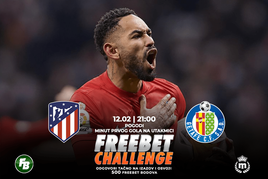 IGRE Pogodi minut prvog gola na meču Atletiko Madrid – Hetafe