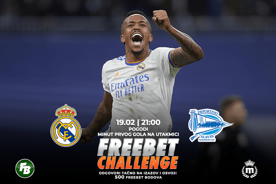 IGRE Pogodi minut prvog gola na meču Real Madrid – Alaves
