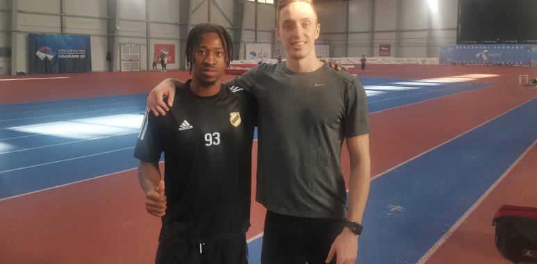 KAKAV DUEL! Norman Kempbel se trkao sa srpskim atletskim šampionom!