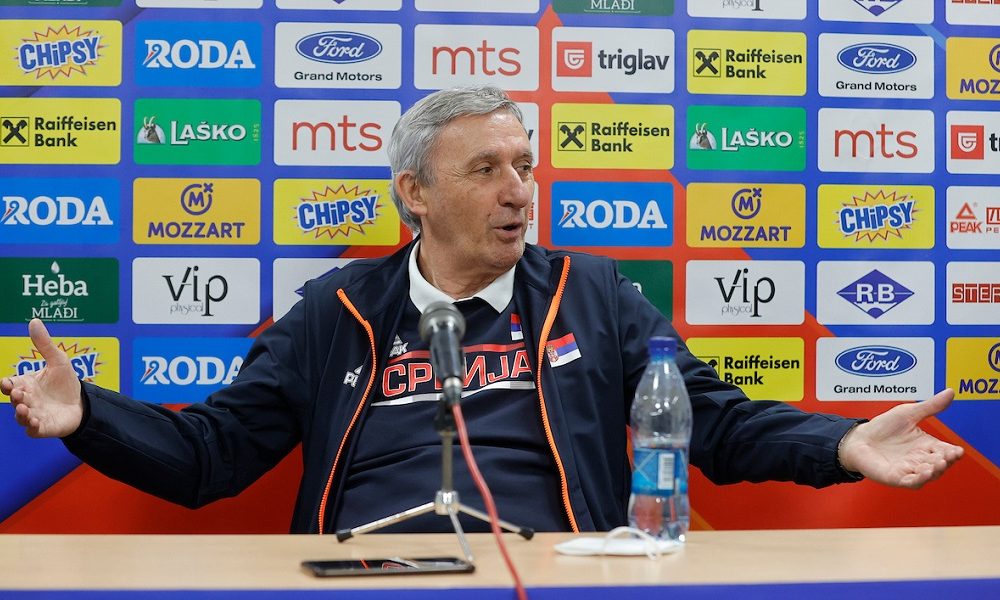 Srbija u ponedeljak igra u Slovačkoj, a Pešić poručuje: Čeka nas veoma zahtevna utakmica