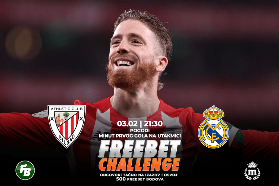 IGRE Pogodi minut prvog gola na meču Atletik Bilbao – Real Madrid
