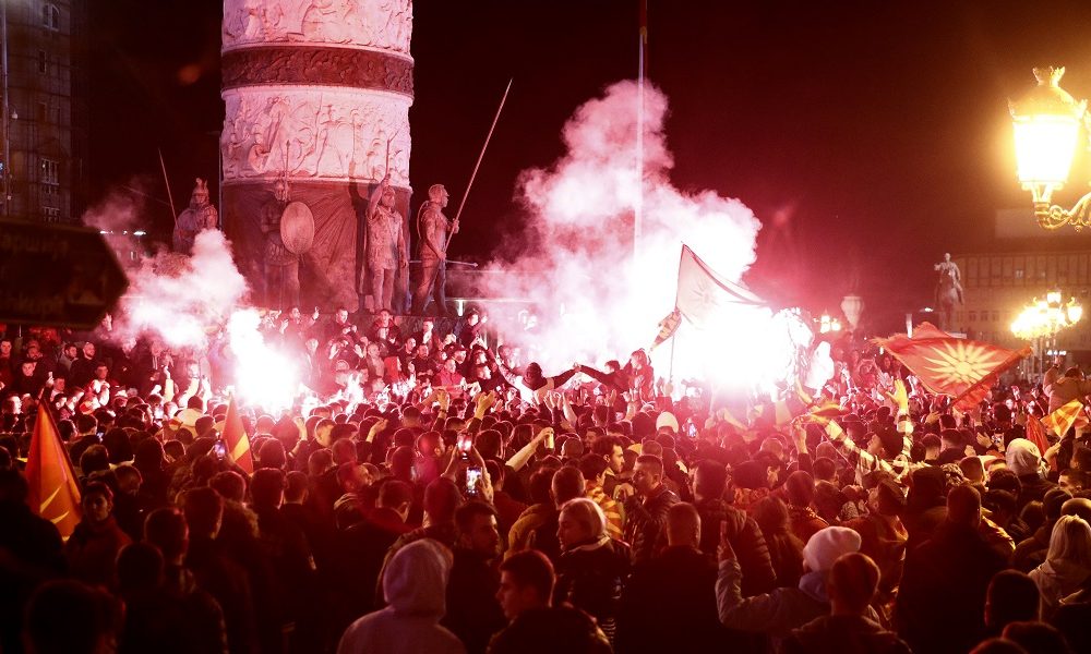 DELIRIJUM „Gorelo“ Skoplje posle senzacije makedonskih fudbalera u Italiji (FOTO+VIDEO)