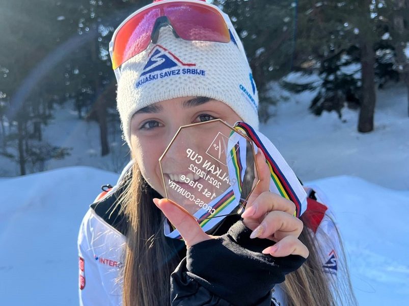 NORDIJSKO SKIJANJE Anja Ilić pobednica Balkanskog kupa