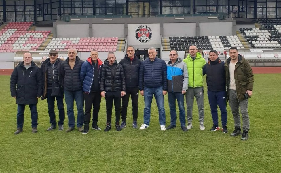 Čuveni hrvatski fudbaler posetio užičku Slobodu i grob Radomira Antića