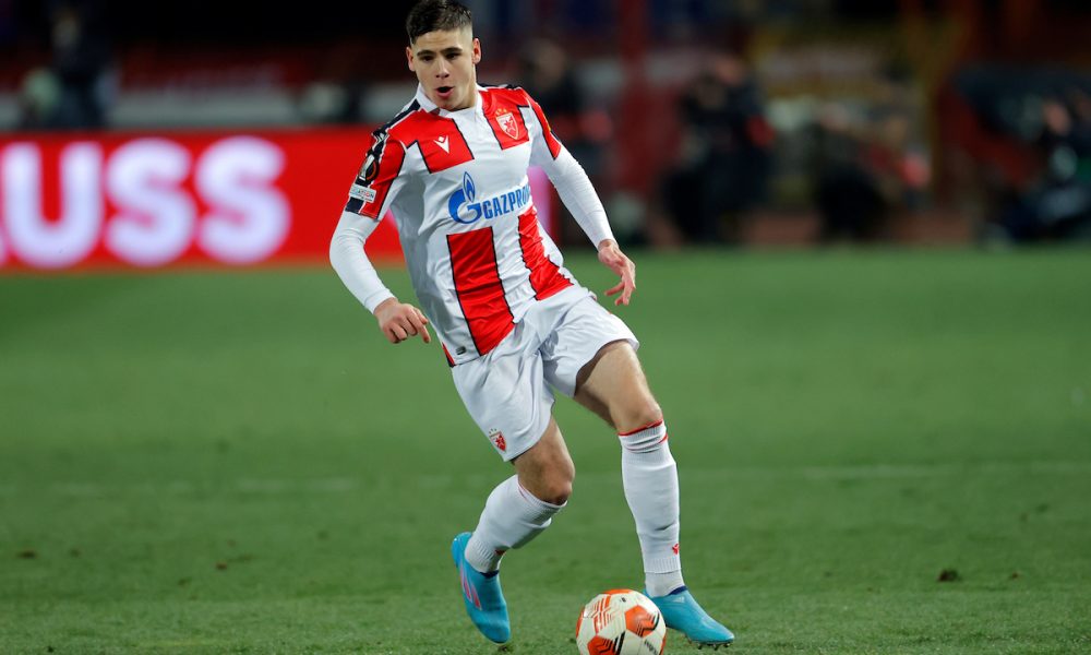 BAŠ SE NAČEKAO Jedan od najskupljih mladih igrača Zvezde postigao prvi gol u Austriji