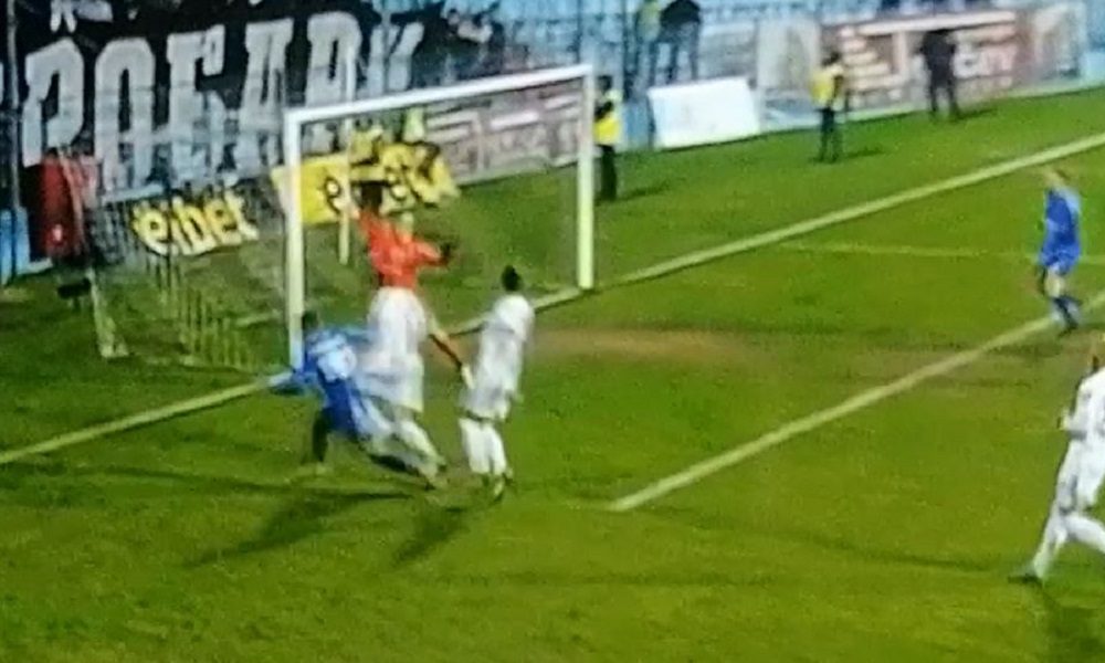 CRNO-BELIMA ZASTALA KNEDLA U GRLU Fudbaleri Radnika pogodili prečku u 93. minutu (VIDEO)