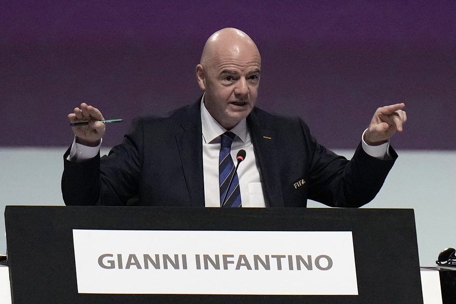 Infantino o stradalima na izgradnji stadiona u Kataru, udarcu Superligi iz EU…
