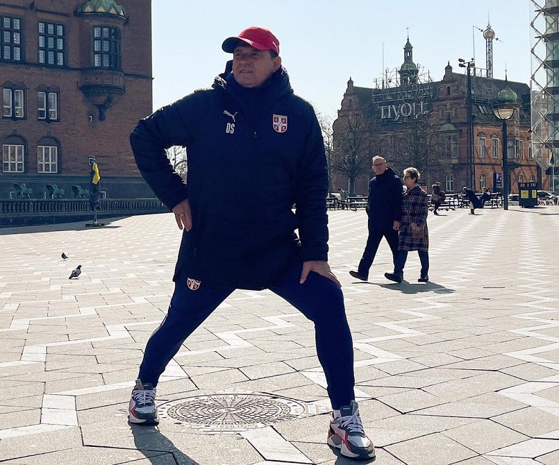 Srpski fudbaleri vežbali u centru Kopenhagena, poznato ko im sudi u utorak (VIDEO)