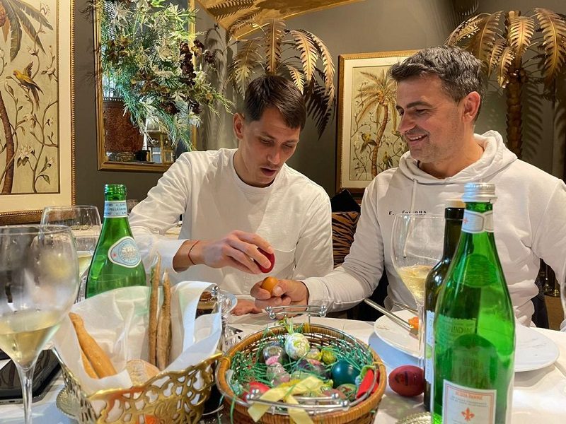EKSKLUZIVNO Lukić proslavio Vaskrs posle dva gola protiv Specije (FOTO)