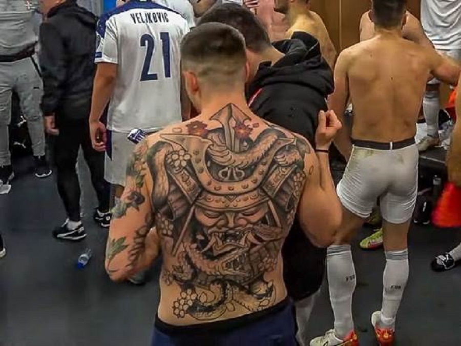 Ovaj fudbalski reprezentativac Srbije ima najmoćniju tetovažu! Na meti je Zvezde i portugalskog velikana