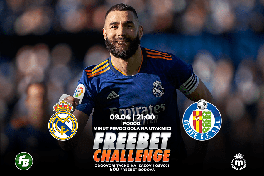 IGRE Pogodi minut prvog gola na meču Real Madrid – Hetafe