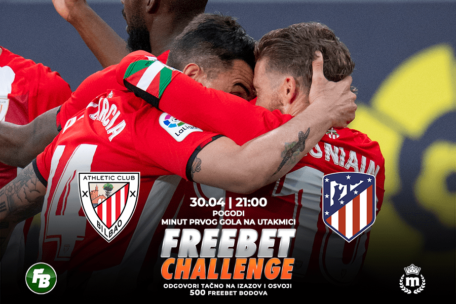 IGRE Pogodi minut prvog gola na meču Atletik Bilbao – Atletiko Madrid