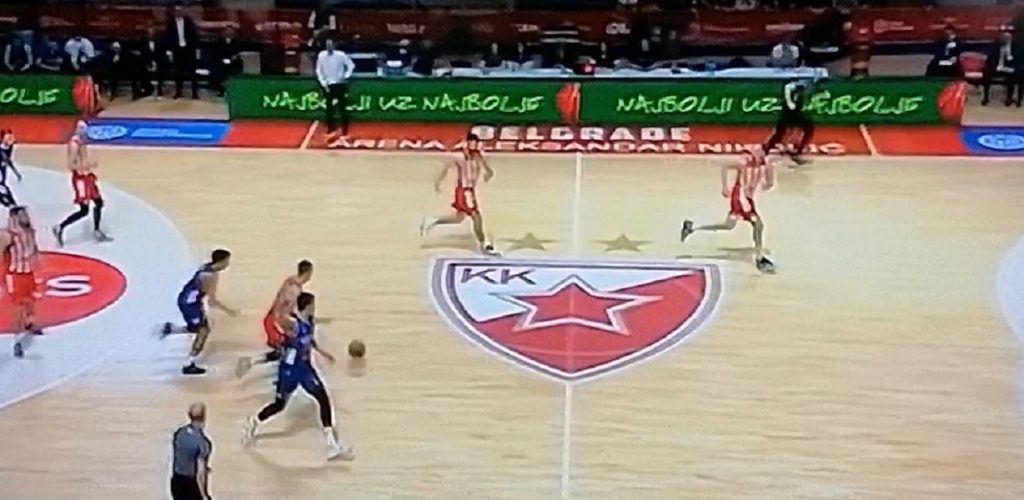 POIGRAVANJE IVANOVIĆA Majstorija košarkaša Zvezde protiv Igokee (VIDEO)
