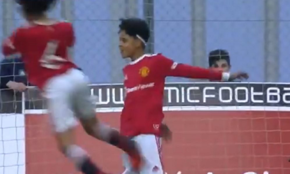 PRIČA O IVERU I KLADI Ronaldov sin dao gol za klince Junajteda, evo kako ga je proslavio (VIDEO)