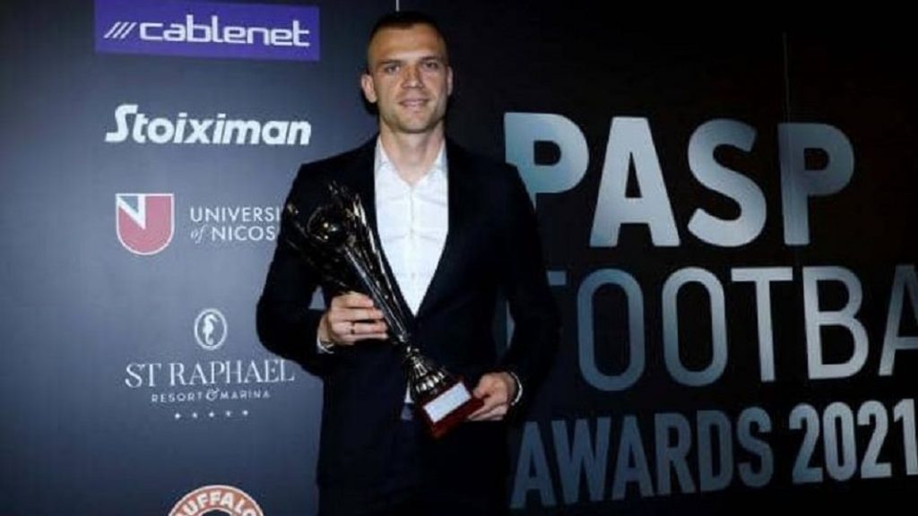 Jovanović najbolji golman šampionata Kipra