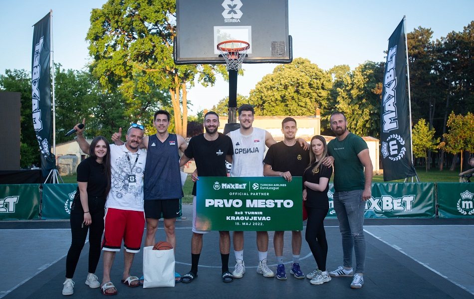 MaxBet basket 3×3 turneja prošla kroz Kragujevac, sledi veliko finale u FAN ZONI na Savskom trgu
