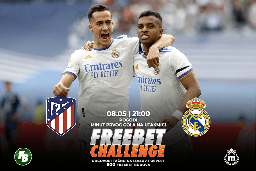 IGRE Pogodi minut prvog gola na meču Atletiko Madrid – Real Madrid