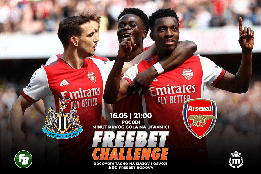 IGRE Pogodi minut prvog gola na meču Njukasl – Arsenal