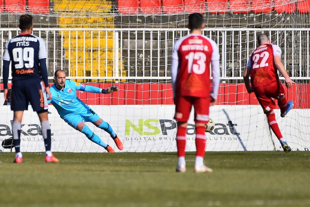 Koliko penala je svirano protiv večitih u sezoni? Jedan, ali ni taj nije pretvoren u gol!