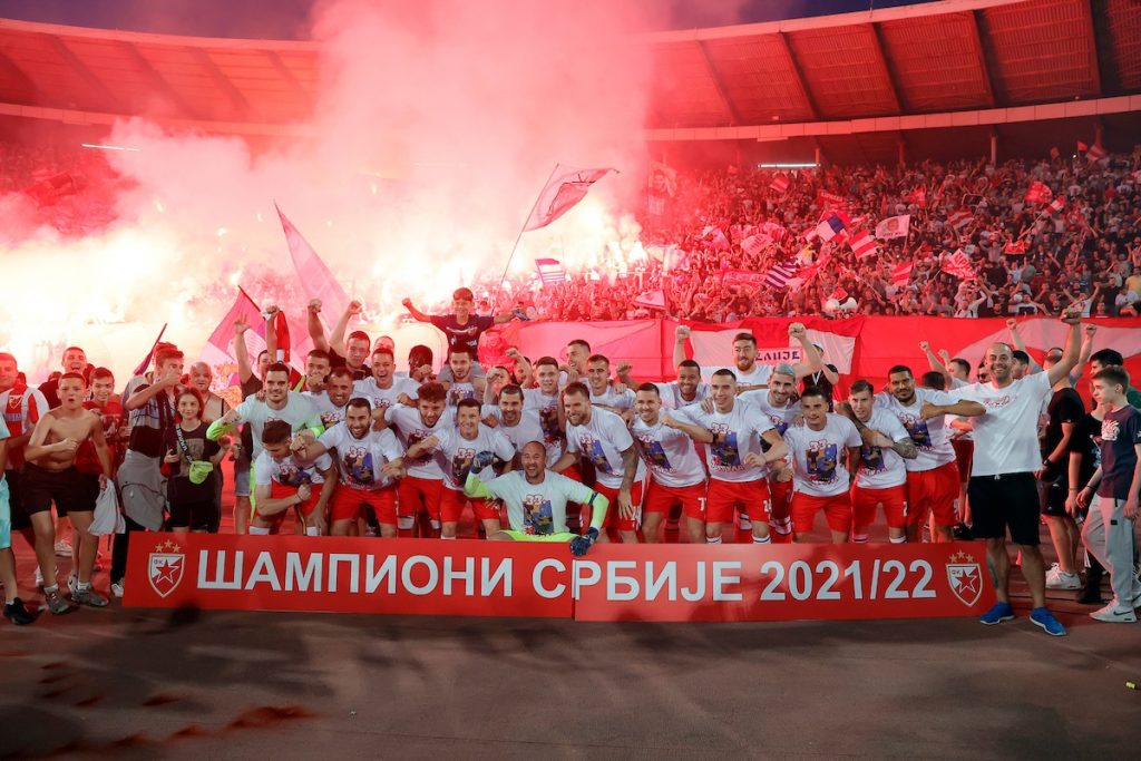 SLS Crvena zvezda je šampion Srbije – „Marakana“ slavi 33. šampionsku titulu! (FOTO)