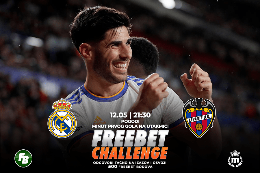IGRE Pogodi minut prvog gola na meču Real Madrid – Levante