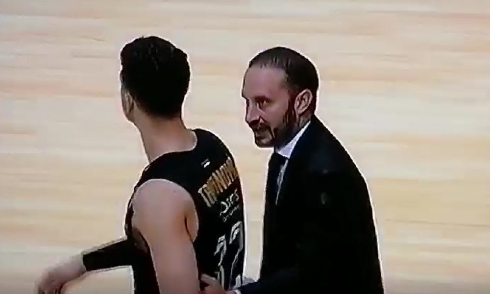 NESPORTSKO PONAŠANJE Trifunović se posle trojke plazio klupi Zvezde, pa zaradio isključenje!