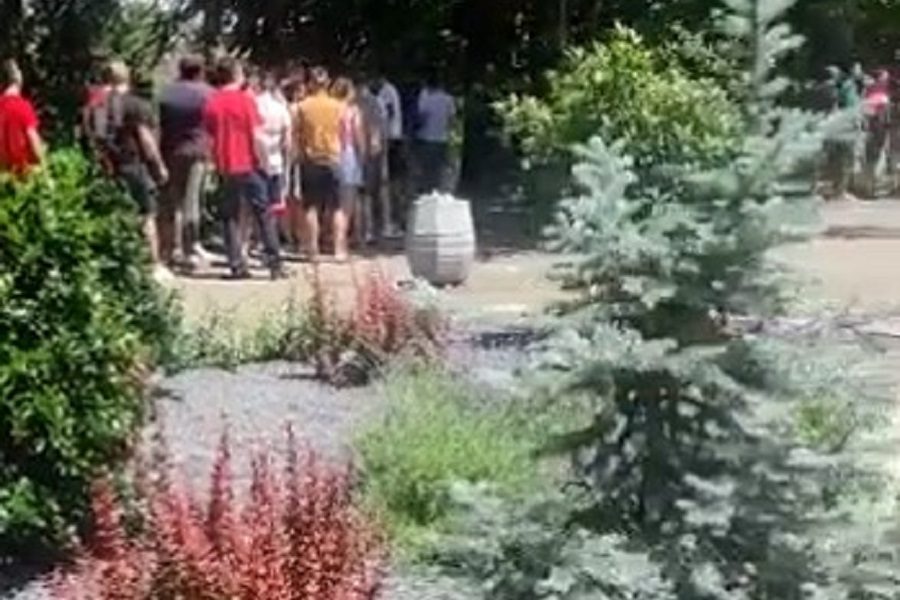 „MOBILIZACIJA“ Zvezdaši  u dugačkom redu čekaju da kupe karte za majstoricu finala ABA lige (VIDEO)