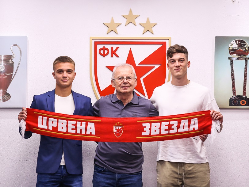 Crvena zvezda produžila ugovor sa dva mlada fudbalera