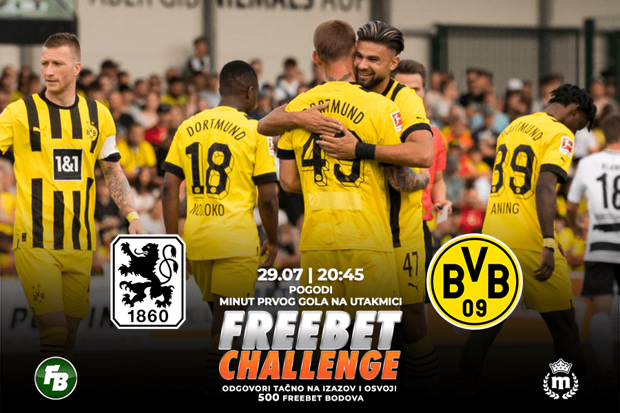 IGRE Pogodi minut prvog gola na meču Minhen – Dortmund