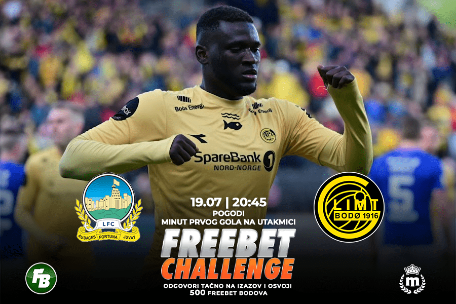 IGRE Pogodi minut prvog gola na meču Linfild – Bodo/Glimt