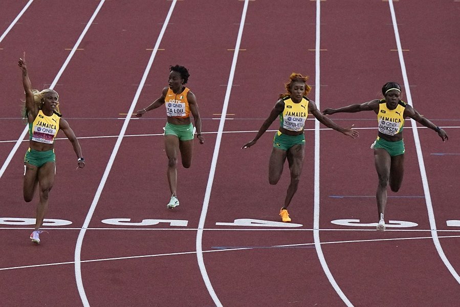 SP U ATLETICI Frejzer-Prajs najbrža na 100 metara! I ostale dve medalje Jamajčankama (VIDEO)