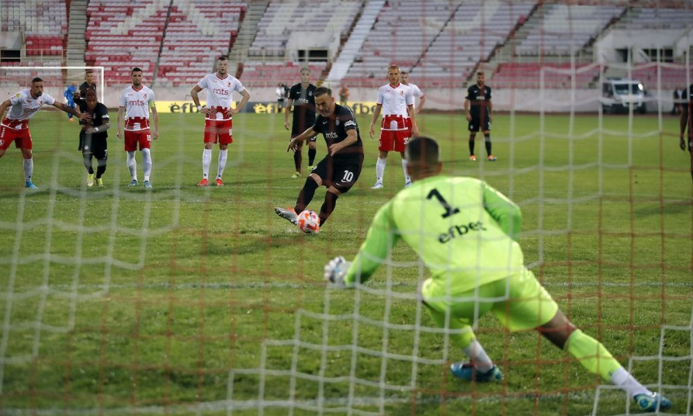 BURNO NA ČAIRU Radnički poveo u drugom minutu, Partizan odgovorio sa penala (VIDEO)
