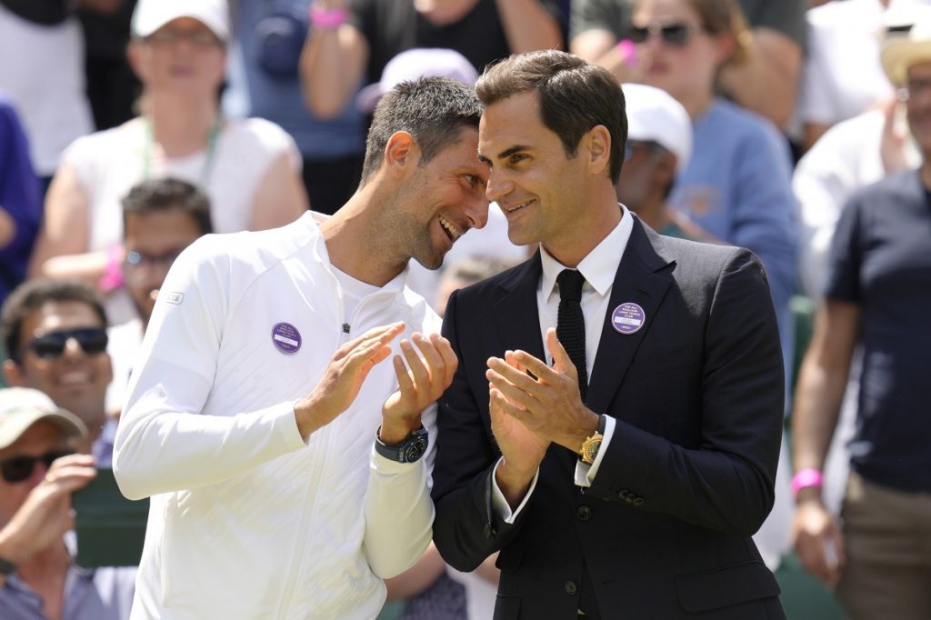 ZAGRLJAJ O KOME SE PRIČA Đoković i Federer se konačno sreli: Ovo je prilika koja se pruža jednom u životu (FOTO)