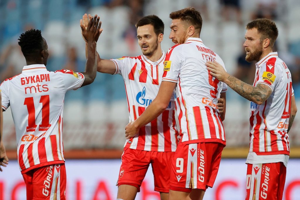 Zvezda za poluvreme pregazila Kolubaru i sama zasela na čelo, šampion dao devet golova u prva dva kola! (VIDEO)