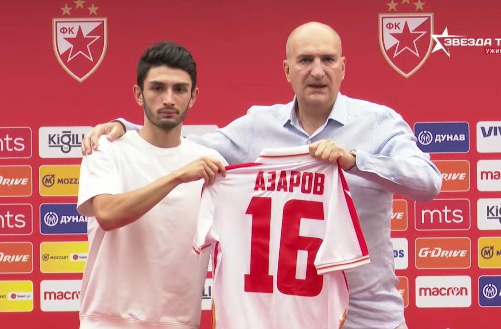 PREDSTAVLJENO NOVO POJAČANJE Azarov: Želim što više titula i uspeha u Evropi! (VIDEO)