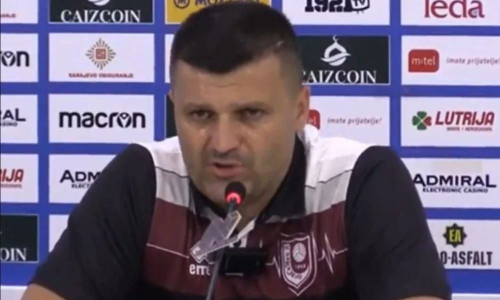 LEKCIJA TRENERA SARAJEVA Ludilo u bosansko-hercegovačkom „večitom derbiju“: Mi smo izopačeno društvo, bolestan smo narod! (VIDEO)