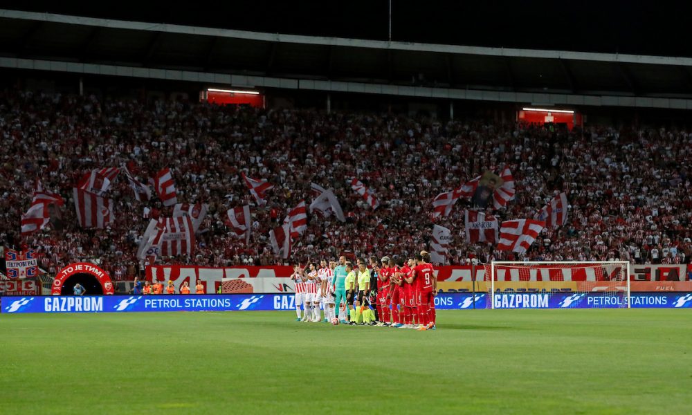 PODRŠKA „Delije“ uz Zvezdu na stadionu u Jerevanu
