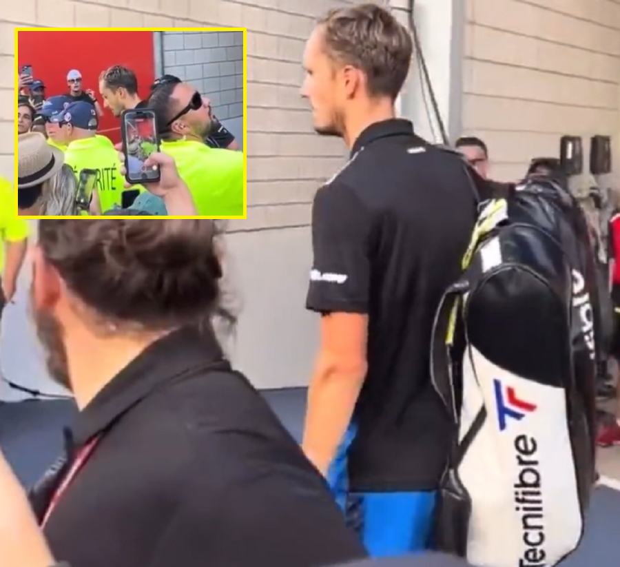 Šta si to rekao? Navijač provocirao Medvedeva, a onda mu je Rus prišao… (VIDEO)