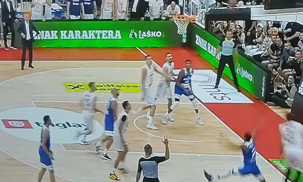 MUK U ARENI Pogledajte kako je Dorsi 11 sekundi pre kraja pogodio trojku za produžetak (VIDEO)