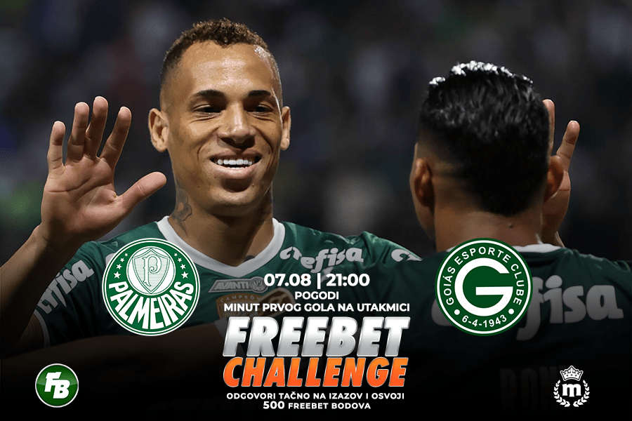 IGRE Pogodi minut prvog gola na meču Palmeiras – Gojas