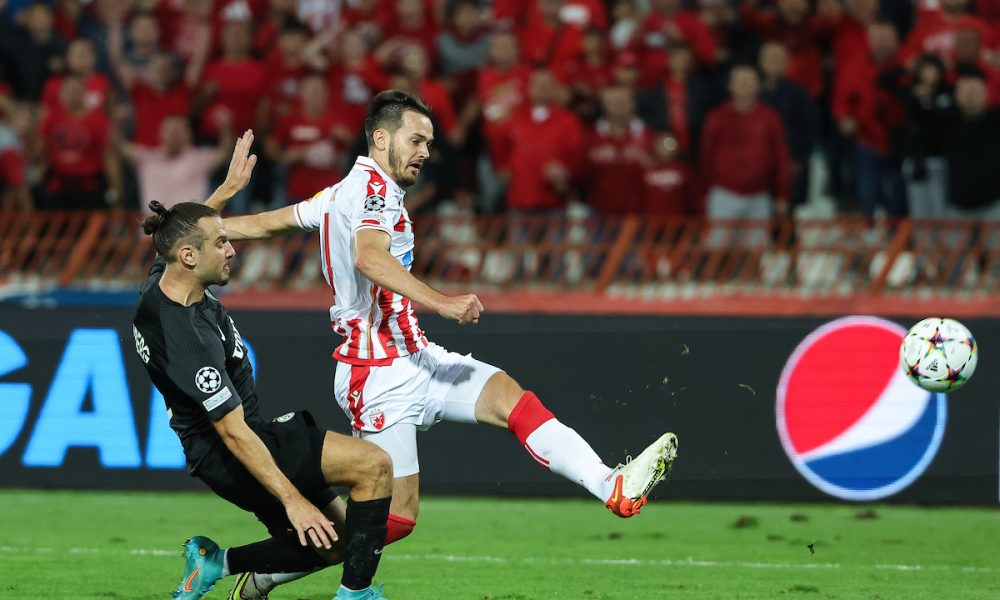FEŠTA POČINJE! Zvezda je na korak do Lige šampiona! „Bomba“ Ivanića za 2:0! (VIDEO)