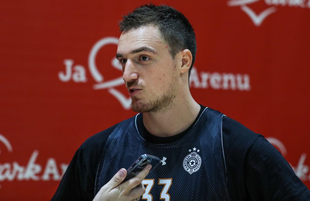 DANILO ANĐUŠIĆ ZA MAXBET SPORT: Zahuktava se mašina! Spreman sam da budem kapiten Partizana